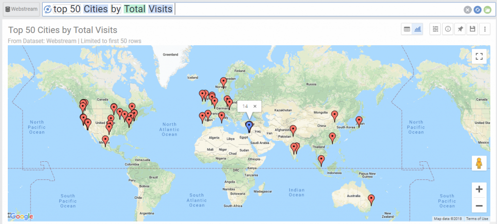 Geo Charts - AnswerDock